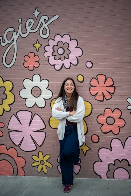 Flower mural