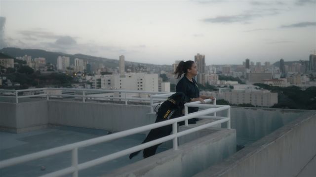 With Lulu at dusk