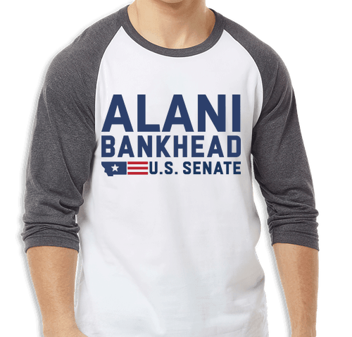 Campaign T-shirt, front: ALANI BANKHEAD U.S. Senate