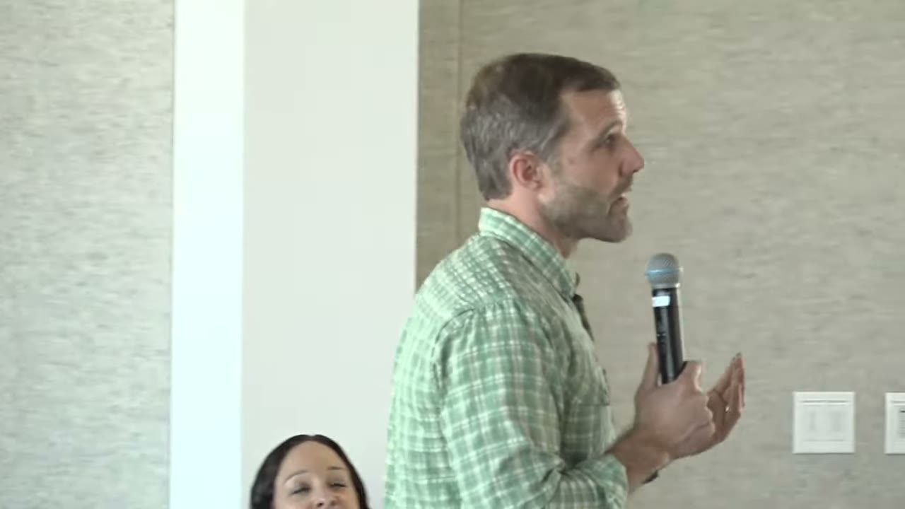 Seth Bodnar at the Indivisible Missoula forum