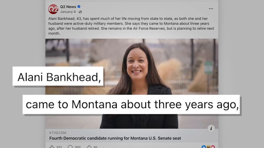 Montana Freedom PAC ad: came to Montana three years ago